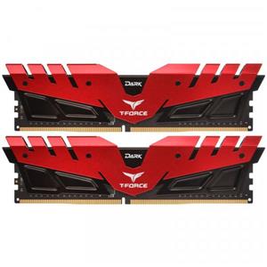 رم دسکتاپ DDR4 دو کاناله 2400 مگاهرتز CL14 تیم گروپ مدل T-Force Dark ظرفیت 16 گیگابایت