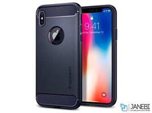 کاور اسپیگن مدل Rugged Armor مناسب برای گوشی موبایل آیفون X Spigen Rugged Armor Cover For iPhone X