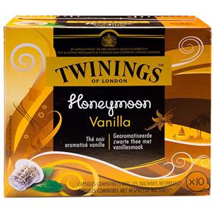 کپسول چای تویینینگز مدل HoneyMoon Vanilla Twinings Honeymoon Vanilla Capsule Tea