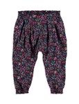 شلوارک ویسکوز طرح دار نوزادی دخترانه Baby Girls Viscose Patterned Shorts