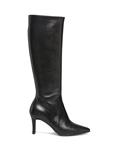 بوت چرم پاشنه بلند زنانه Women Leather High Heel Boots