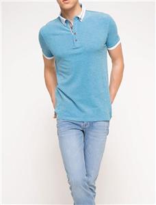 پولوشرت نخی آستین کوتاه مردانه Men Cotton Short Sleeve Polos 