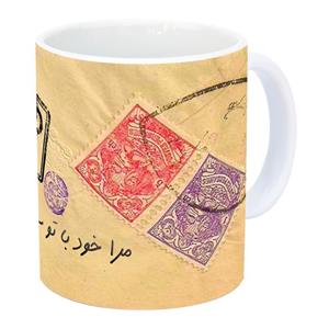 ماگ زیزیپ مدل شعر و گراف 142WM