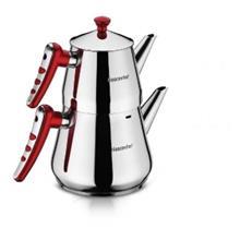 کتری و قوری هاس سور مدل سلاله Hascevher Selale Teapot And Kettle Set