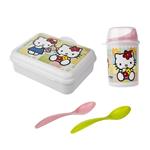 Blue Baby Hello Kitty M00 Baby Feeding Set 4 Pcs