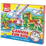 بسته رنگ آمیزی اریک کراوزه مدل Canvas Fun Box