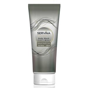 شامپو بدن سروینا مدل Men حجم 200 میلی لیتر Servina Men Shower Gel 200ml