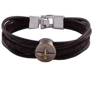 دستبند چرمی واته مدل C2 Vate C2 Leather Bracelet