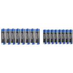 Silicon Power Carbon Zinc AA and AAA Battery Pack of 16