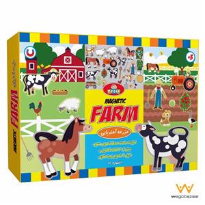 بازی فکری تی توی مدل Magnetic Farm T Toys Magnetic Farm Intellectual Game