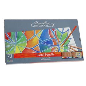 مداد پاستل 72 رنگ کرتاکالر مدل 47072 Cretacolor 47072 72 Colored Pastel Pencils