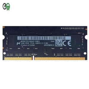 رم لپ تاپ 4 گیگ میکرون RAM MiCRON 4GB DDR3 1600