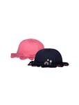 کلاه آفتابی نوزادی دخترانه بسته 2 عددی Baby Girls Beach Hat Pack Of 2