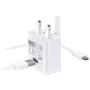 شارژر دیواری سامسونگ مدل EP-TA20UWE همراه با کابل microUSB Samsung EP-TA20UWE Wall Charger With microUSB Cable