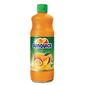 شربت سان کویک sunquick مدل میوه های استوایی