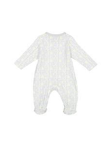 سرهمی نخی طرح دار نوزادی بسته 2 عددی Baby Cotton Patterned Overall Pack of 2 