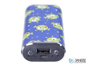 پاور بانک مای دودلز طرح ادم فضایی My Doodles Alien 4000mAh Power Bank 