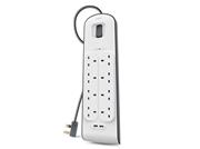 چند راهی و شارژر بلکین Belkin Surge Plus USB Surge protector