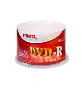 دی وی دی خام فینال Final DVD-R DVD 16X Final