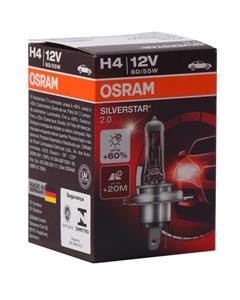 لامپ خودرو اسرام مدل H4 12V 60 55 W Silverstar2 64193SV2 Osram H4 60 55 W Silverstar2 64193SV2 Car Lamp