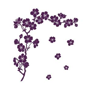 استیکر دکوپدیده مدل شکوفه DecoPadideh Bloom Sticker