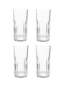 لیوان شیشه ای مادام کوکو بسته 4 عددی Madame Coco Glass Tumbler Pack Of 