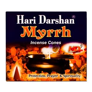 عود هری دارشان مدل Mirra کد 1003 Hari Darshan Mirra 1003 Incense Cones