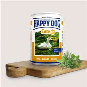 کنسرو سگ هپی داگ با گوشت خالص اردک 400 گرمی Happy Dog Ente Pur 400 gr