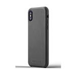 MUJJO iPhone X Full Leather Case - Gray CS-095