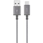 Moshi Integra Cable USB-C to USB-A (1.5m) - Titanium Gray