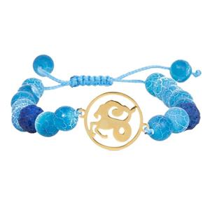 دستبند نوژین مدل Dey Blue Nojin Blue Dey Bracelet