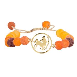 دستبند نوژین مدل Azar Orange Nojin Orange Azar Bracelet
