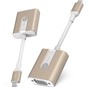 Adam Elements CASA V01 USB-C to VGA Adapter - Gold