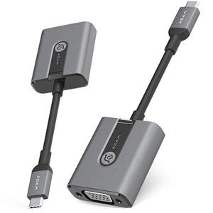 Adam Elements CASA V01 USB-C to VGA Adapter - Gray