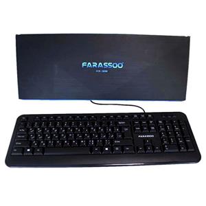 کیبورد باسیم فراسو اف سی آر 3890 Farassoo FCR-3890 Wired Keyboard
