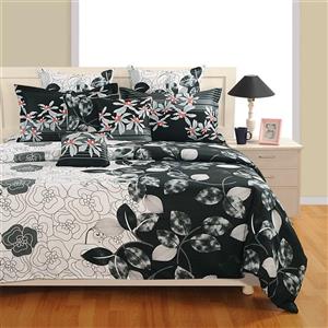 سرویس ملحفه دو نفره 6 تکه ساوایام  هند مدل BSS D ZI 1954 Swayam BSS D ZI 1954 Bed Sheet Set 2 Persons 6 Pieces