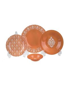 سرویس غذاخوری 24 پارچه پیکوک مدل 802R24 Peacock Dinnerware Set Pcs 