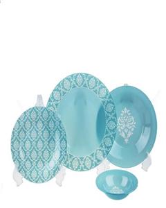 سرویس غذاخوری 24 پارچه پیکوک مدل 802R24 Peacock Dinnerware Set Pcs 