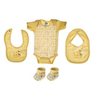 ست لباس نوزادی  بی بی مینک مدل Baby Set کد BM307