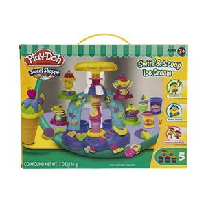 ست اسباب بازی مدل Swirl And Scoop Ice Cream Toy Set 