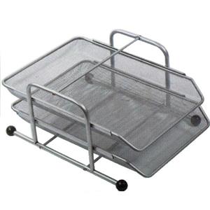 کازیه دو طبقه توری Lace Paper Tray Two Floors 
