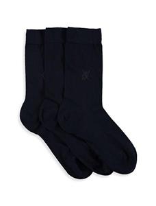 جوراب نخی ساق متوسط مردانه بسته 3 عددی Men Cotton Mid-Calf Crew Socks Pack Of 3 