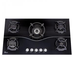 اجاق گاز شیشه ای بیمکث مدل MG0065 طرح پلاس آینه ای Bimax MG0065 Plus Glass Gas Hob