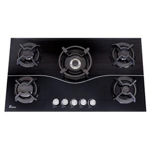 اجاق گاز شیشه ای بیمکث مدل MG0064 طرح لوکس Bimax MG0064 Lux Glass Gas Hob