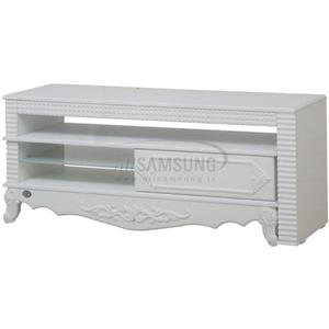 میز تلویزیون سامسونگ مدل R722 سفید صحرایی Tv Stand R722 Desert White 