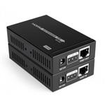 اکستندر / افزایش HDMI برروی CAT6 برد 100 متر با  تکنولوژی HDBaseT با IR برندlenkeng مدل LKV375-100