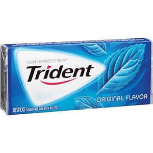 آدامس تریدنت Trident طعم نعنا 18 عددی 