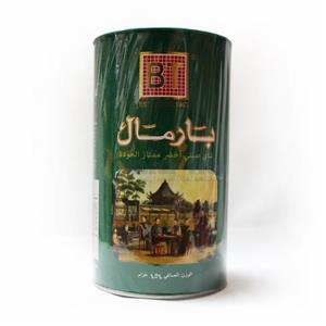چای 500 گرمی بارمال ساده قوطی سبز
