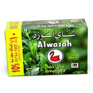 چای سبز کیسه ای الوزه 110 عددی