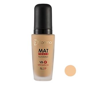 کرم پودر فلورمار مدل مات شماره 304 Flormar Mat Foundation 304